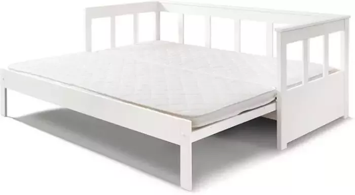 Vipack Bed Pino Hoogslaper met spijlen LF 90x200 cm uittrekbaar tot 180x200 cm - Foto 10