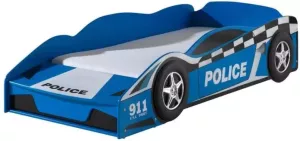 Vipack peuterbed politie auto blauw 77x148 cm Leen Bakker