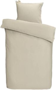 Walra dekbedovertrek Sweet Softy zand 140x200 220 cm Leen Bakker