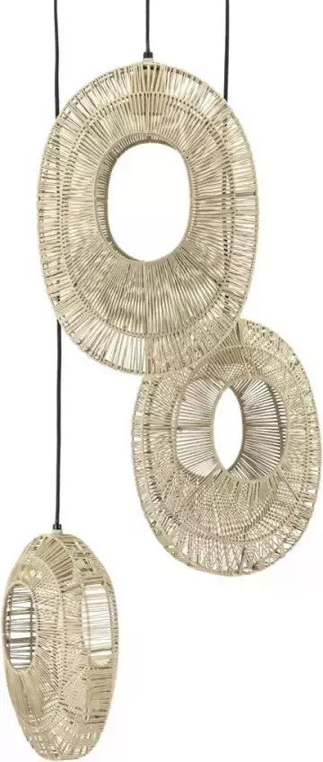 By-Boo Hanglamp Ovo cluster round natural - Foto 1
