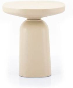 BY-Boo Sidetable Squand medium beige 45x45cm
