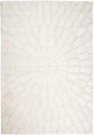 By-Boo Vloerkleed Sunburst 200x300 cm off-white