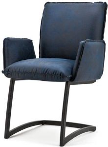 Eleonora Industriële eetkamerstoel Joël Blauw