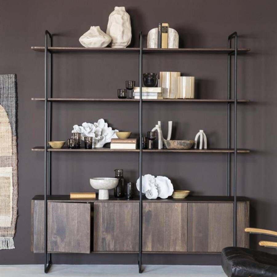 Eleonora Wandkast James 4drs. bruin