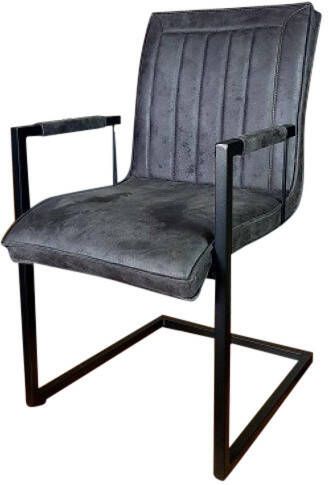 Max Wonen Eetkamerstoel Coen Antraciet