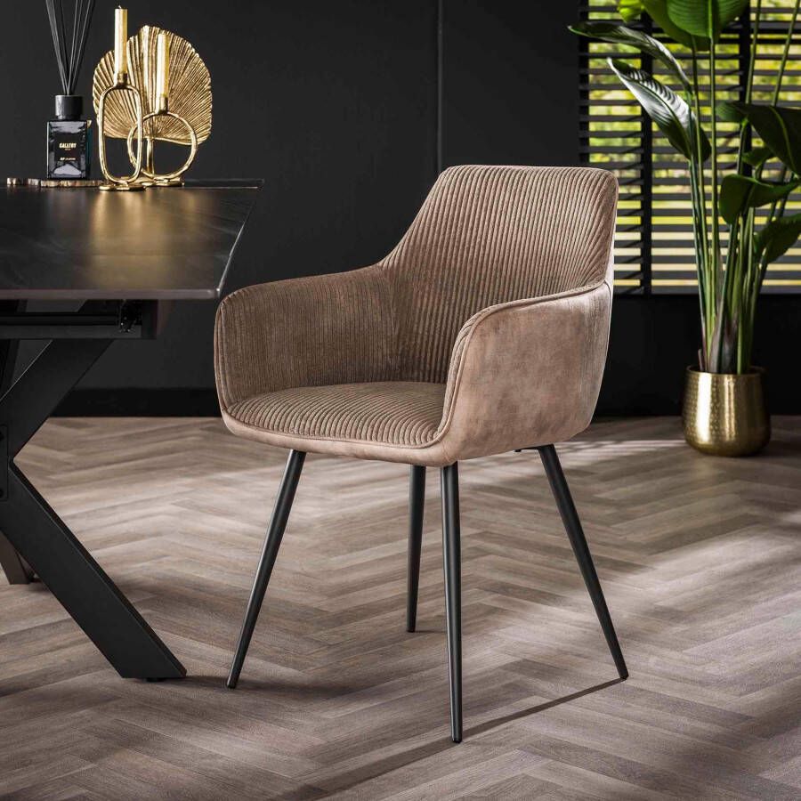 Max Wonen Eetkamerstoel Rib Zand