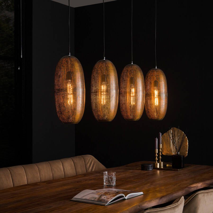 Max Wonen Hanglamp Cosmic Brons antiek Ø90 3L - Foto 1