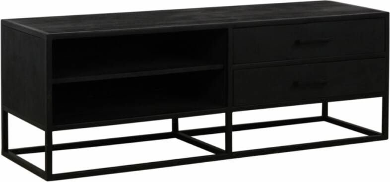 Max Wonen Zwart tv meubel Blackwood 140 cm - Foto 1