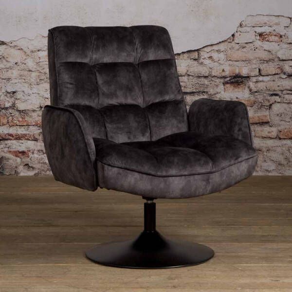 Tower Living Fauteuil Tropea Donkergrijs