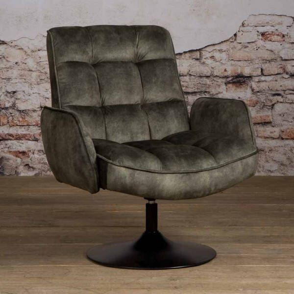Tower Living Fauteuil Tropea Donkergroen