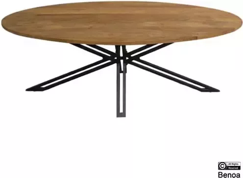 Benoa Eettafel Jayden ovaal mangohout 200x90 cm - Foto 2