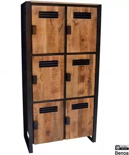 Benoa Luna 6 Door Cabinet 80