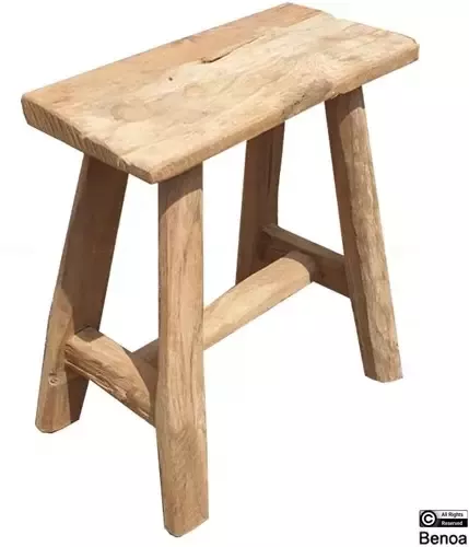 Benoa Bankje Blora Old Teak 40 50 cm - Foto 2