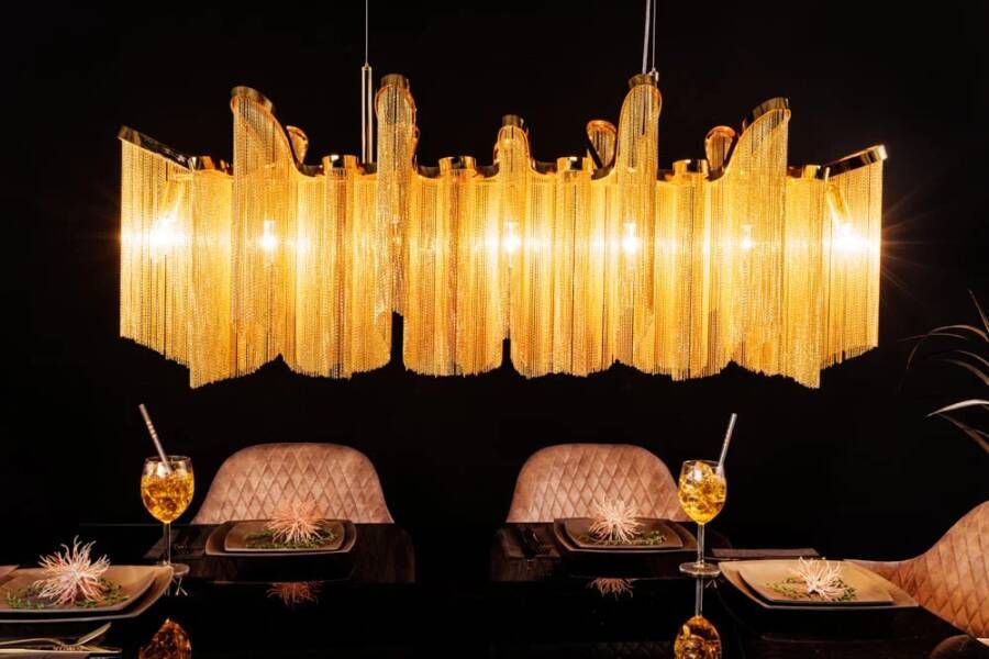 Invicta Interior Extravagante hanglamp ROYAL 120cm gouden hanglamp 42003