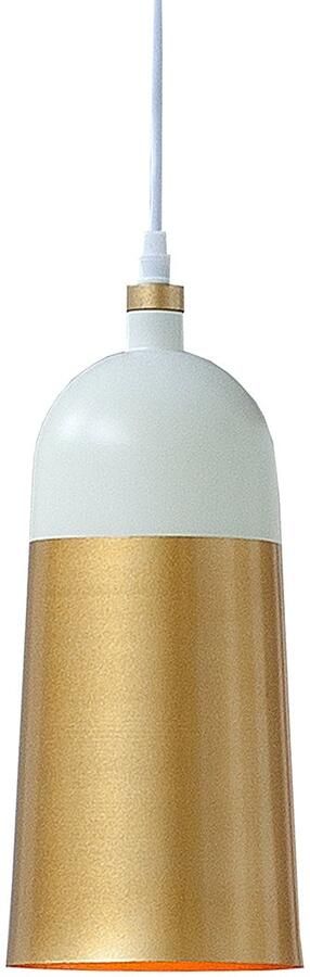 Invicta Interior Hanglamp Modern Chic I wit Gouden 37701