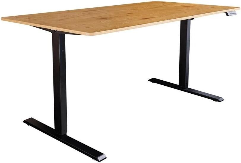 Invicta Interior Office desk OAK DESK 160cm height adjustable natural 47542