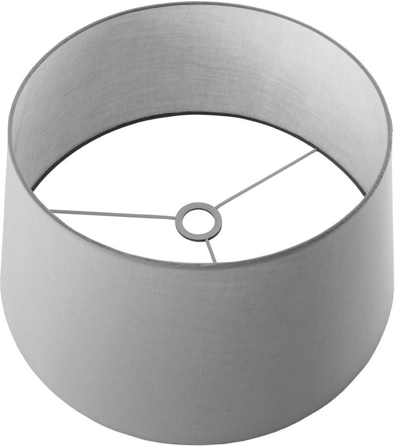 Invicta Interior Lampenkap 45x25x50cm kegelvormig linnen grijs voor staande lamp 41092