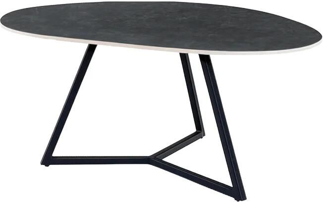 Invicta Interior Salontafel MARVELOUS 90cm keramiek grijs 46869