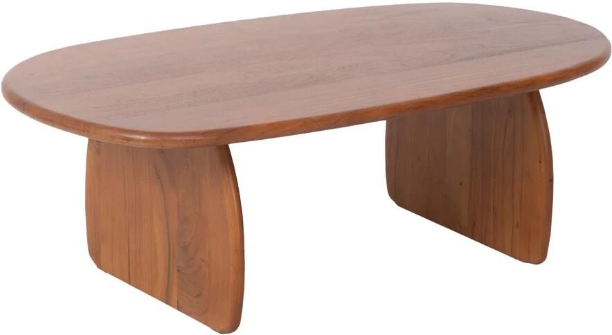 Invicta Interior Salontafel SCULPTURA 110cm sculptuurvorm acacia hout bruin 49267