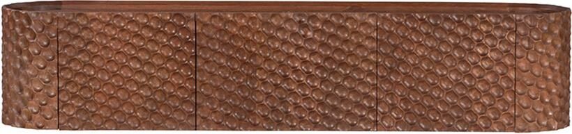 Invicta Interior TV-bord ADLON 160 cm 3D massief hangend mangohout 47586
