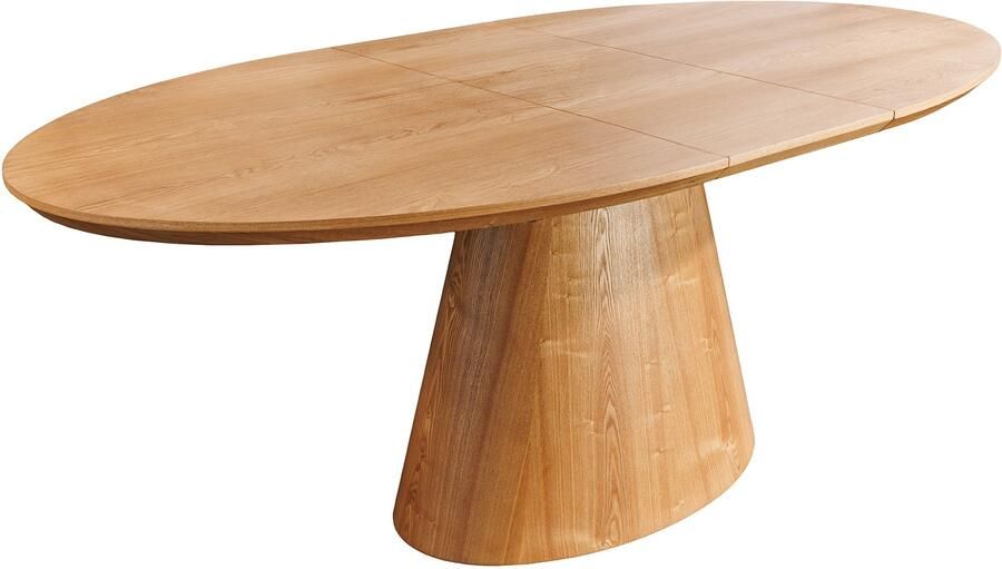 Invicta Interior UNIEKE eettafel 160-200 cm uitschuifbaar eikenhout gelakt 47657