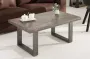 Invicta Interior Design salontafel IRON CRAFT 100cm mangohout grijs industrieel design massief ijzeren sledeframe 38661 - Thumbnail 1