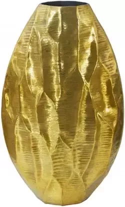 Invicta Interior Elegante Vaas ORGANIC ORIENT 44cm goud Hammerschlag Design 41547 - Foto 2