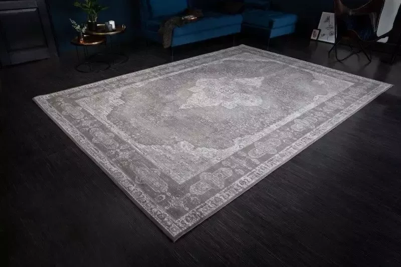Invicta Interior Vloerkleed Pure Unique Lichtgrijs 350cm x 240cm 39980