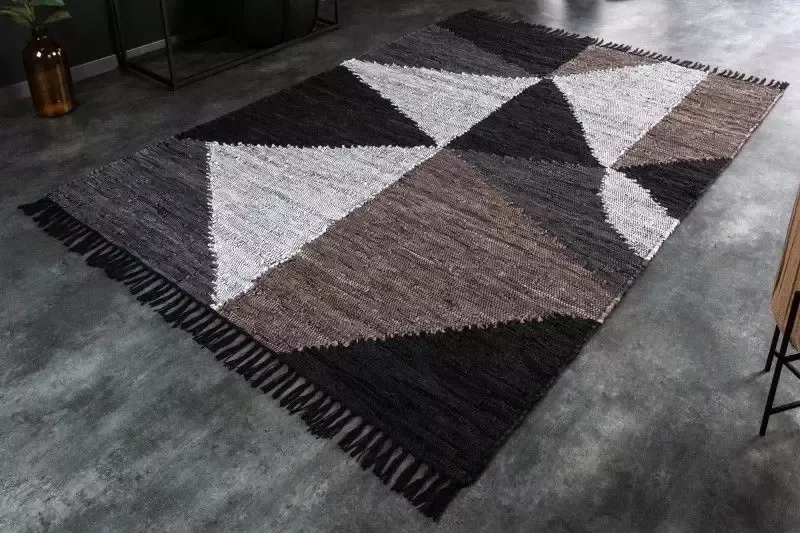 Invicta Interior Vloerkleed Sphere Grijs 230cm Leer 41480