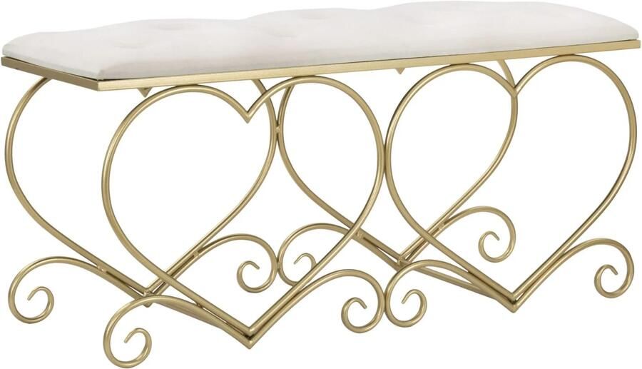 Mauro Ferretti BANKJE HART CREMA CM 105X37 5X51 5