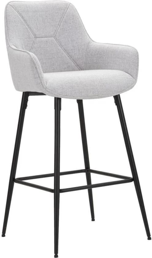 Mauro Ferretti BARKRUK GRIJS SET 2 STUKS CM 55X55X109