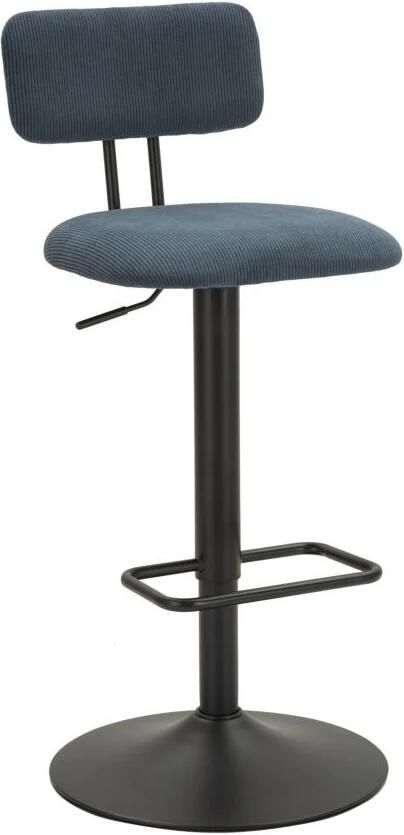 Mauro Ferretti BARKRUK MET LIFT LICHT NAVY CM 41X47 5X85-106 5(ZITTING CM 61-83) SET 2ST