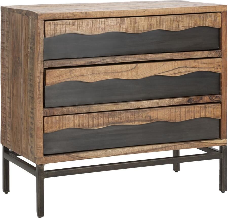 Mauro Ferretti DRESSOIR YELLOWSTONE CM 88X45X80 (LEGNO DI ACACIA NILOTICA)