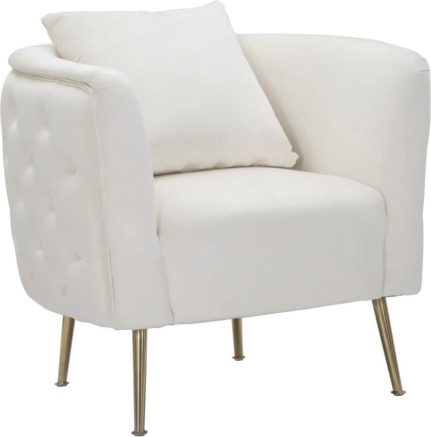 Mauro Ferretti FAUTEUIL BUCAREST CREMA CM 76X74X73