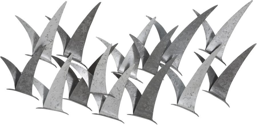 Mauro Ferretti IJZEREN WANDPANEEL GABBIANI CM 93X12 7X47 6