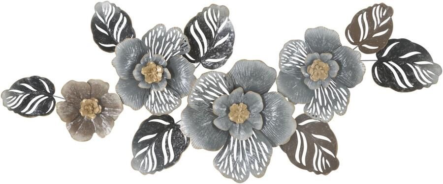 Mauro Ferretti IJZEREN WANDPANEEL GRIJSTINTEN -A- CM 157 5X9X66 5