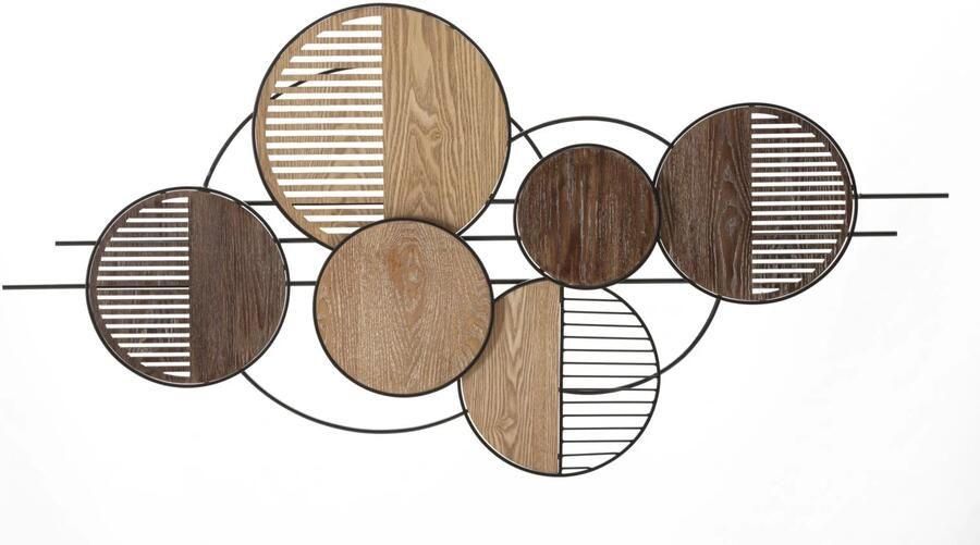 Mauro Ferretti IJZEREN WANDPANEEL WOODY CM 134X4X69 2