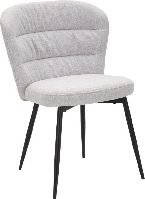 Mauro Ferretti STOEL LOSANNA GRIJS SET 2 PZ CM 58X60 5X85