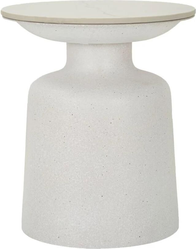 Mauro Ferretti TAFEL WIT FUSH CM Ø 40X47