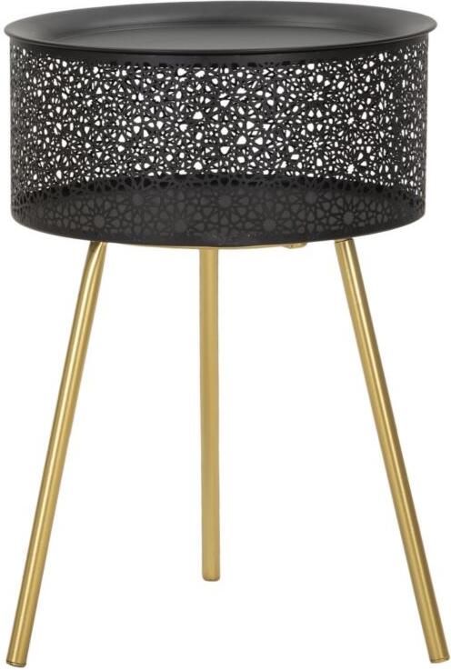 Mauro Ferretti TAFEL ZWARTY CM Ø 35X50