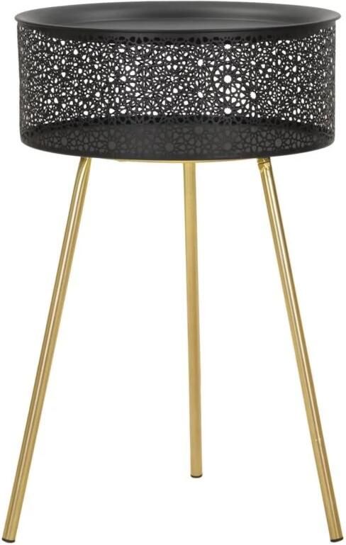 Mauro Ferretti TAFEL ZWARTY CM Ø 40X65