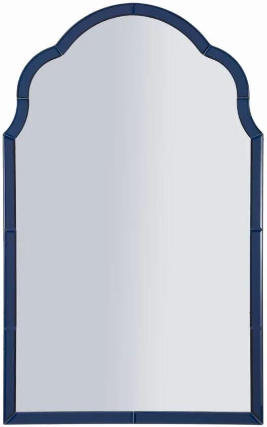 Mauro Ferretti TANGER BLAUWE WANDSPIEGEL CM 62x1x100 ( BINNENSPIEGEL AFMETING CM 55x94)