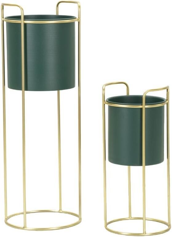 Mauro Ferretti VAASHOUDER GRENT SLIM SET 2 STUKS CM Ø 24X70-19 5X45