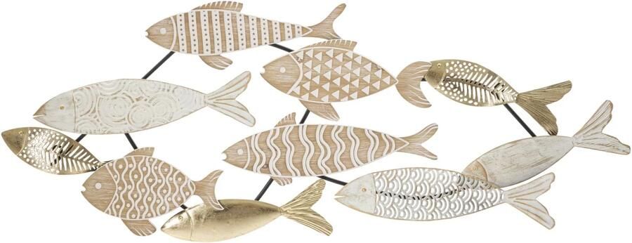 Mauro Ferretti WANDDECORATIE FISHY CM 118X5 7X46 4