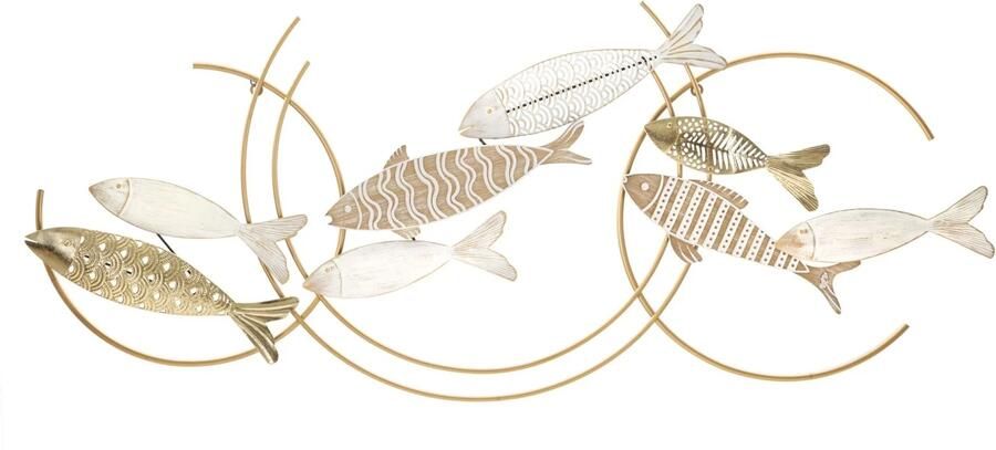 Mauro Ferretti WANDDECORATIE FISHY MOVE CM 142 9X5X61 6