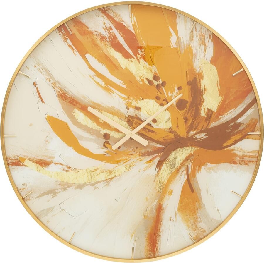 Mauro Ferretti WANDKLOK GLAS TOPLY CM Ø 80X5