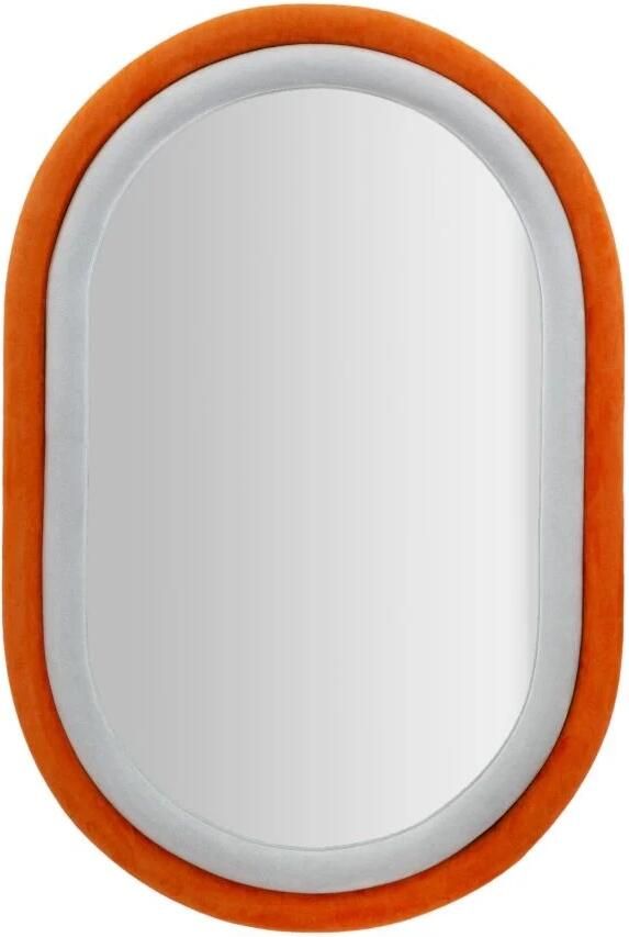 Mauro Ferretti WANDSPIEGEL ANTONY ORANJE MIX FLUWEEL CM 60X4X90