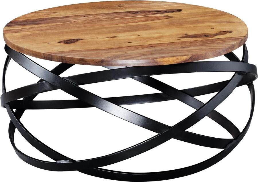 Wohnling Salontafel MANUR bruin 60 cm breed