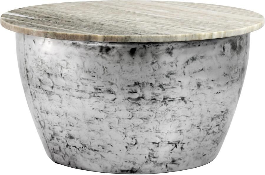 Wohnling Salontafel wit marmer 60 cm rond