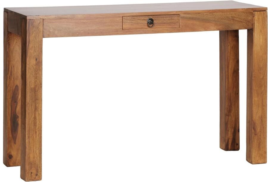 Wohnling Sidetable MUMBAI sheeshamhout 120 cm breed - Foto 2